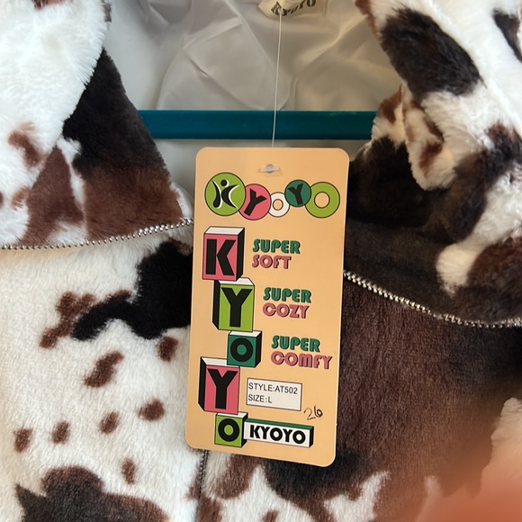 CowPrint light weight Jacket - Picture 2 of 2